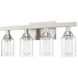 Neighborhood Chicago 4 Light 28 inch Brushed Polished Nickel Vanity Light Wall Light