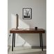 Cameron 21.46 inch 8 watt Flat Black/Walnut Table Lamp Portable Light