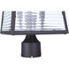 Armstrong 3 Light 16 inch Midnight Outdoor Post Mount
