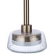 Centric LED 7.38 inch Satin Brass Pendant Ceiling Light