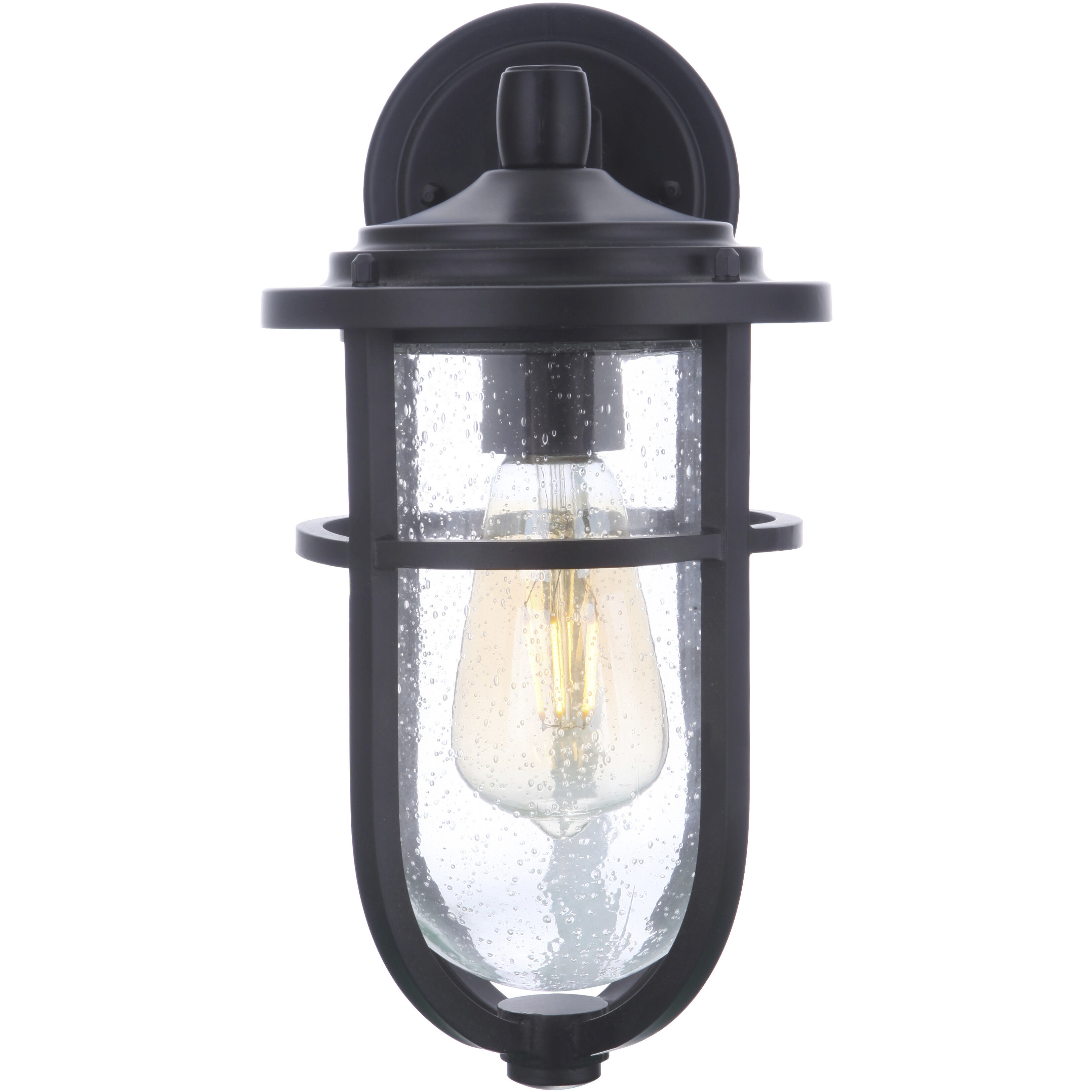 Voyage 1 Light 13 inch Midnight Outdoor Wall Lantern