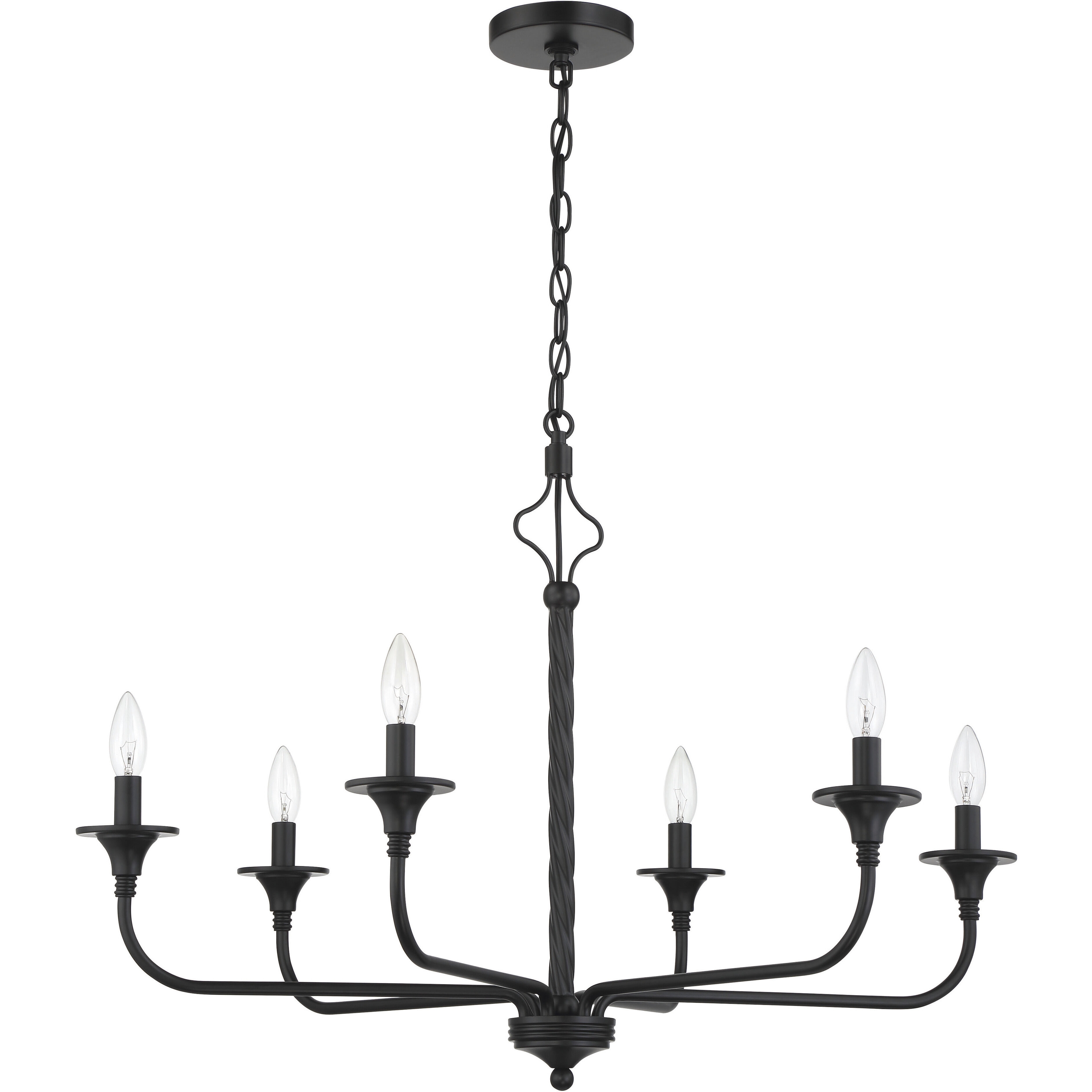 Jolenne 6 Light 31.97 inch Chandelier