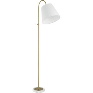Girard 71.78 inch Satin Brass Floor Lamp Portable Light