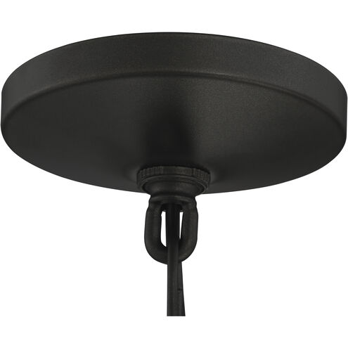 Neighborhood Grace 5 Light 26 inch Espresso Chandelier Ceiling Light in Clear Seeded, Neighborhood Collection