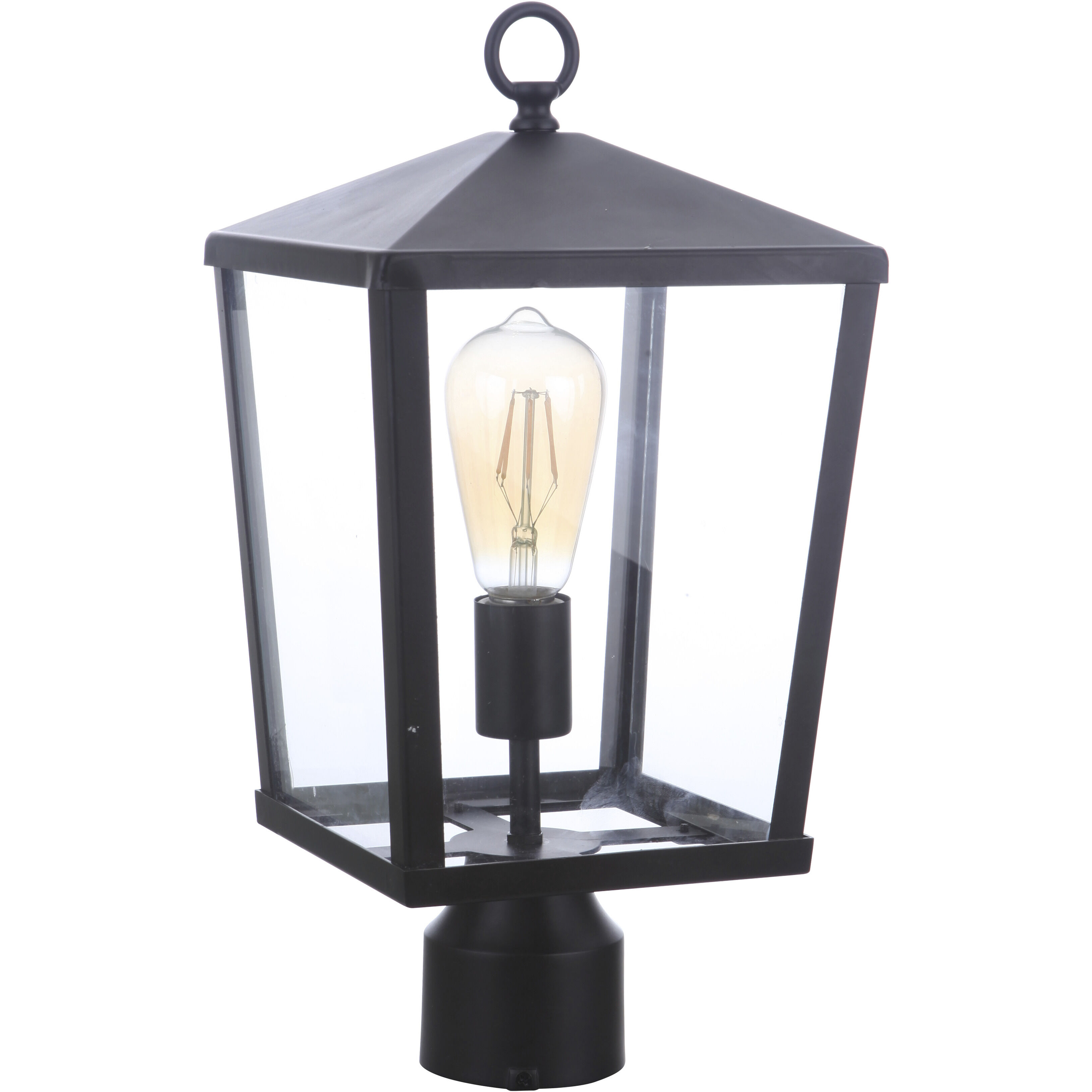Olsen 1 Light 16 inch Midnight Outdoor Post Light