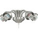 Universal LED Chrome Fan Light Fitter, Shades Sold Separately