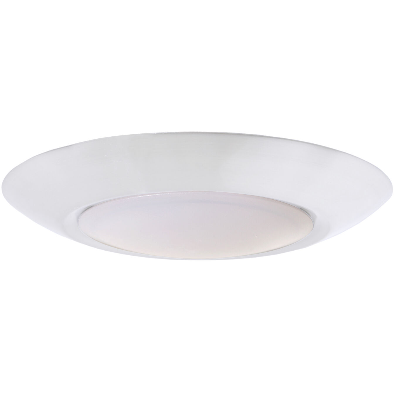 Slim Line LED 7.4 inch White Flushmount Ceiling Light, Motion Sensor