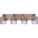 Andie 4 Light 28 inch Satin Brass Vanity Light Wall Light
