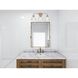 Pleated 3 Light 25 inch Premium Bronze Vanity Light Wall Light