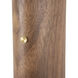 Cameron 62.8 inch 24 watt Flat Black/Walnut Floor Lamp Portable Light