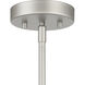 Hailie 4 Light 14.13 inch Satin Nickel Pendant Ceiling Light
