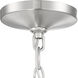 Neighborhood Grace 5 Light 26 inch Brushed Polished Nickel Chandelier Ceiling Light in Clear Seeded, Neighborhood Collection