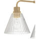 Pleated 4 Light 30 inch Premium Bronze Chandelier Ceiling Light