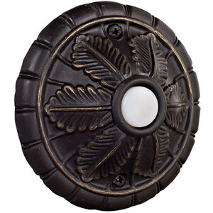 Medallion Antique Bronze Push Button