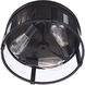 Elliot 3 Light 13 inch Flat Black Flushmount Ceiling Light