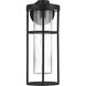 Encompass 1 Light 18 inch Midnight Outdoor Wall Mount, Medium