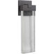 Aria LED 20 inch Textured Black Outdoor Wall Mount in Textured Matte Black, Medium