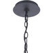 Laclede 1 Light 9.3 inch Midnight Outdoor Pendant