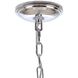 Roxx 1 Light 14 inch Chrome Pendant Ceiling Light