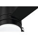 McCoy Hugger 52 inch Flat Black Indoor Ceiling Fan