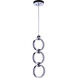 Context LED 5.13 inch Chrome Pendant Ceiling Light