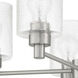 Lyndsey 5 Light 24 inch Brushed Polished Nickel Chandelier Ceiling Light