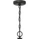 Cavendish 4 Light 14 inch Cottage White/Espresso Foyer Light Ceiling Light