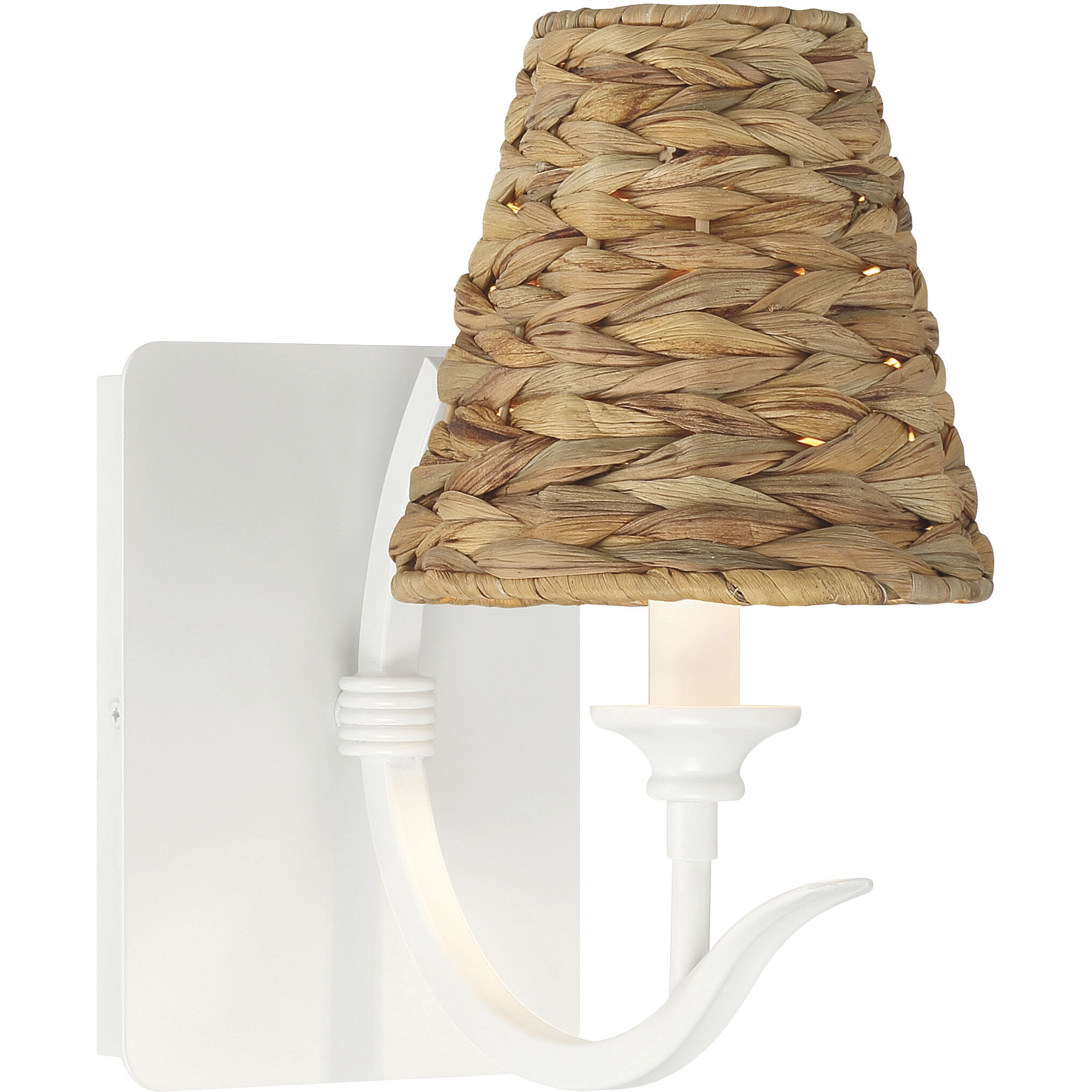 Kokomo 1 Light 5.75 inch Matte White Wall Sconce Wall Light