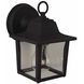 Coach Lights 1 Light 8 inch Textured Black Outdoor Wall Mount in Textured Matte Black, Small