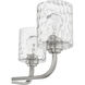 Collins 4 Light 23.75 inch Brushed Polished Nickel Chandelier Ceiling Light