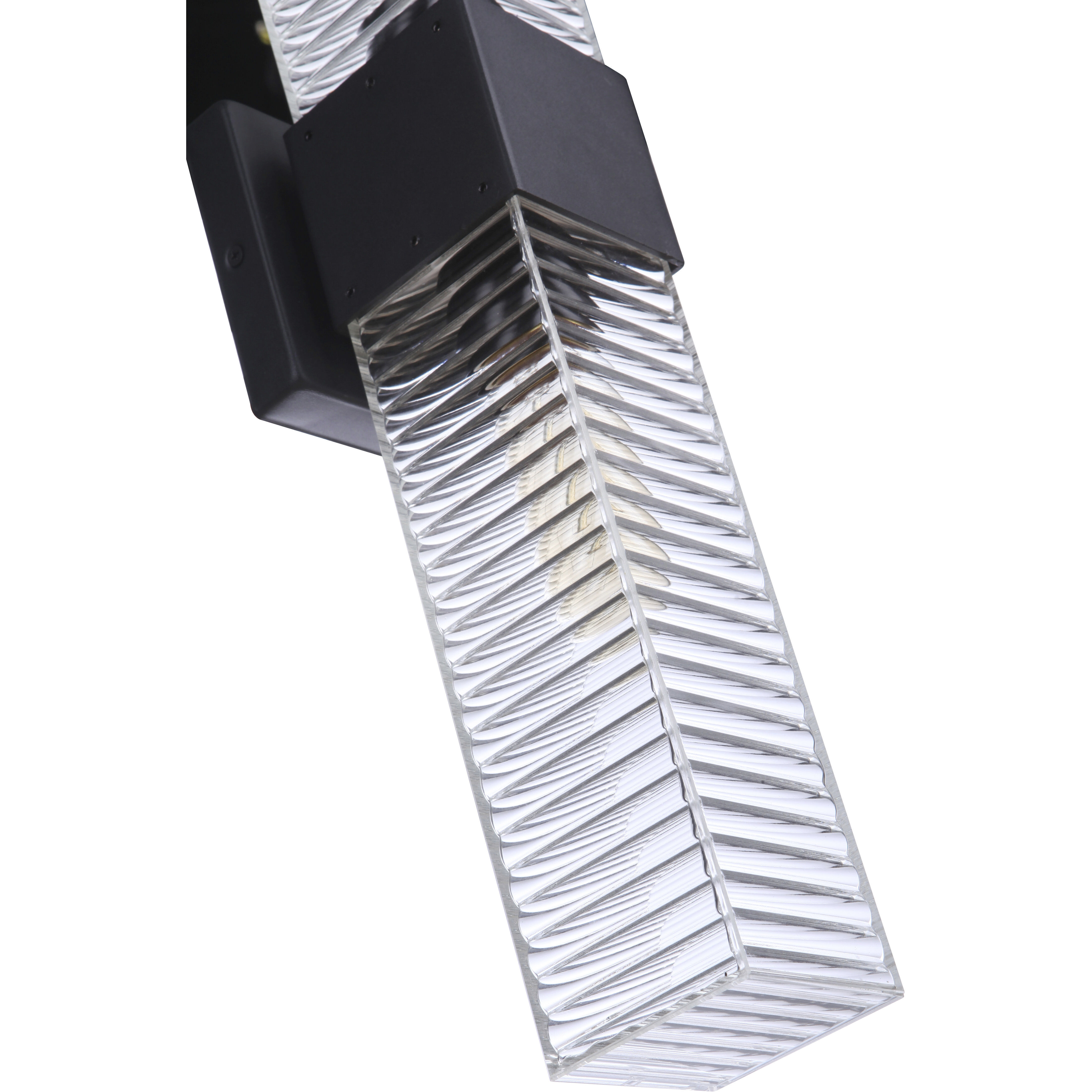 Ridge 2 Light 24 inch Midnight Outdoor Wall Sconce