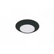 Slim Line LED 5.9 inch Flat Black Flushmount Ceiling Light