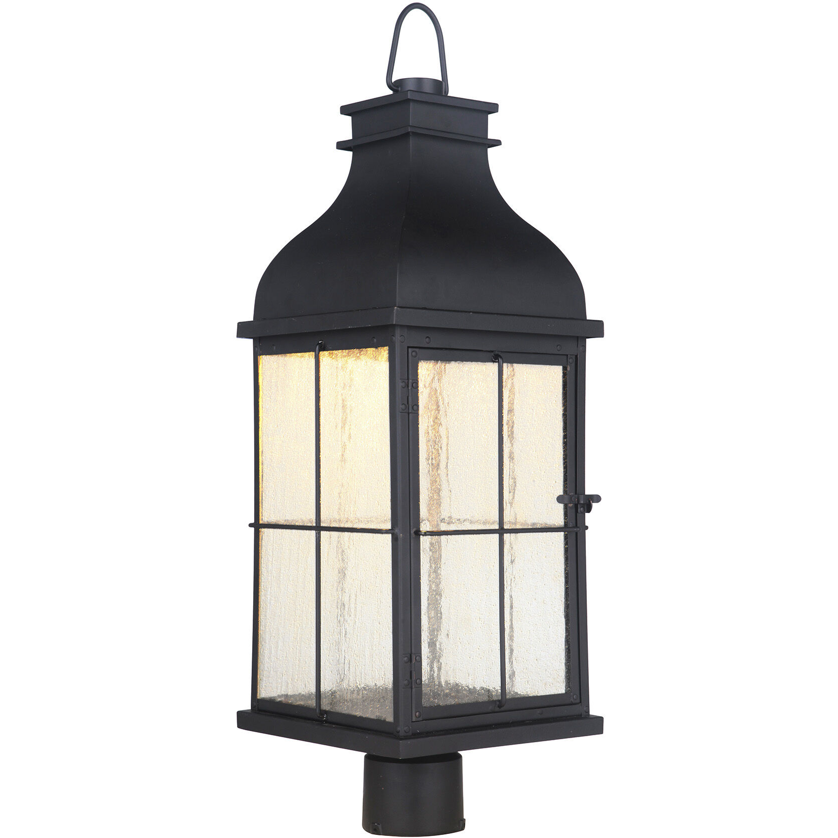 Vincent LED 27 inch Midnight Outdoor Post Mount, Large