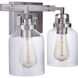 Foxwood 2 Light 12.88 inch Bathroom Vanity Light