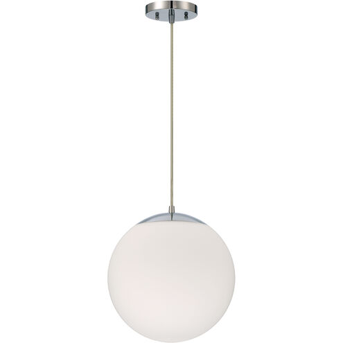 Gaze 1 Light 12 inch Chrome Pendant Ceiling Light