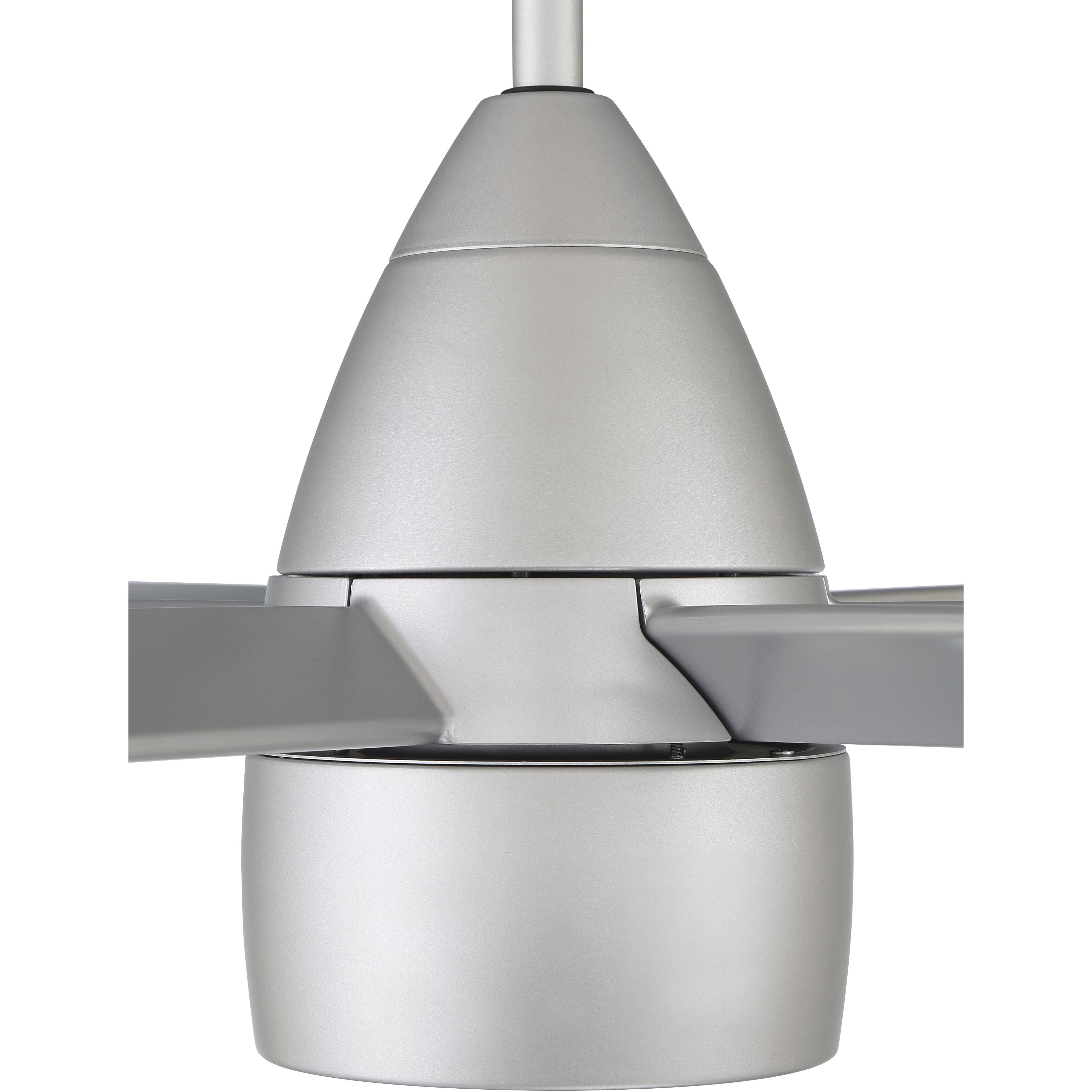 Quirk 54 inch Titanium with Titanium/Titanium Blades Ceiling Fan