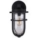 Voyage 1 Light 16 inch Midnight Outdoor Wall Lantern