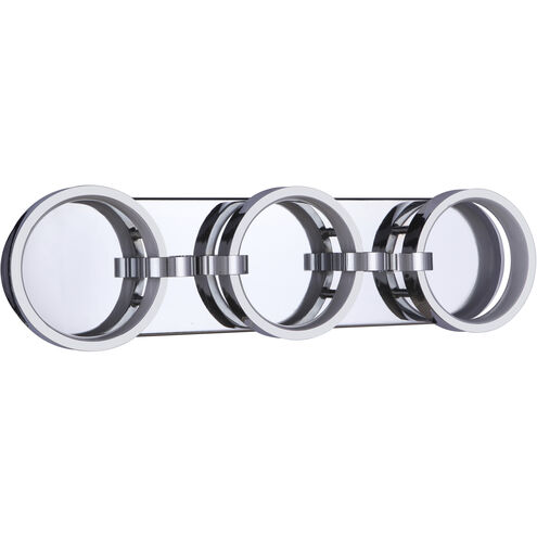 Context LED 24 inch Chrome Vanity Light Wall Light