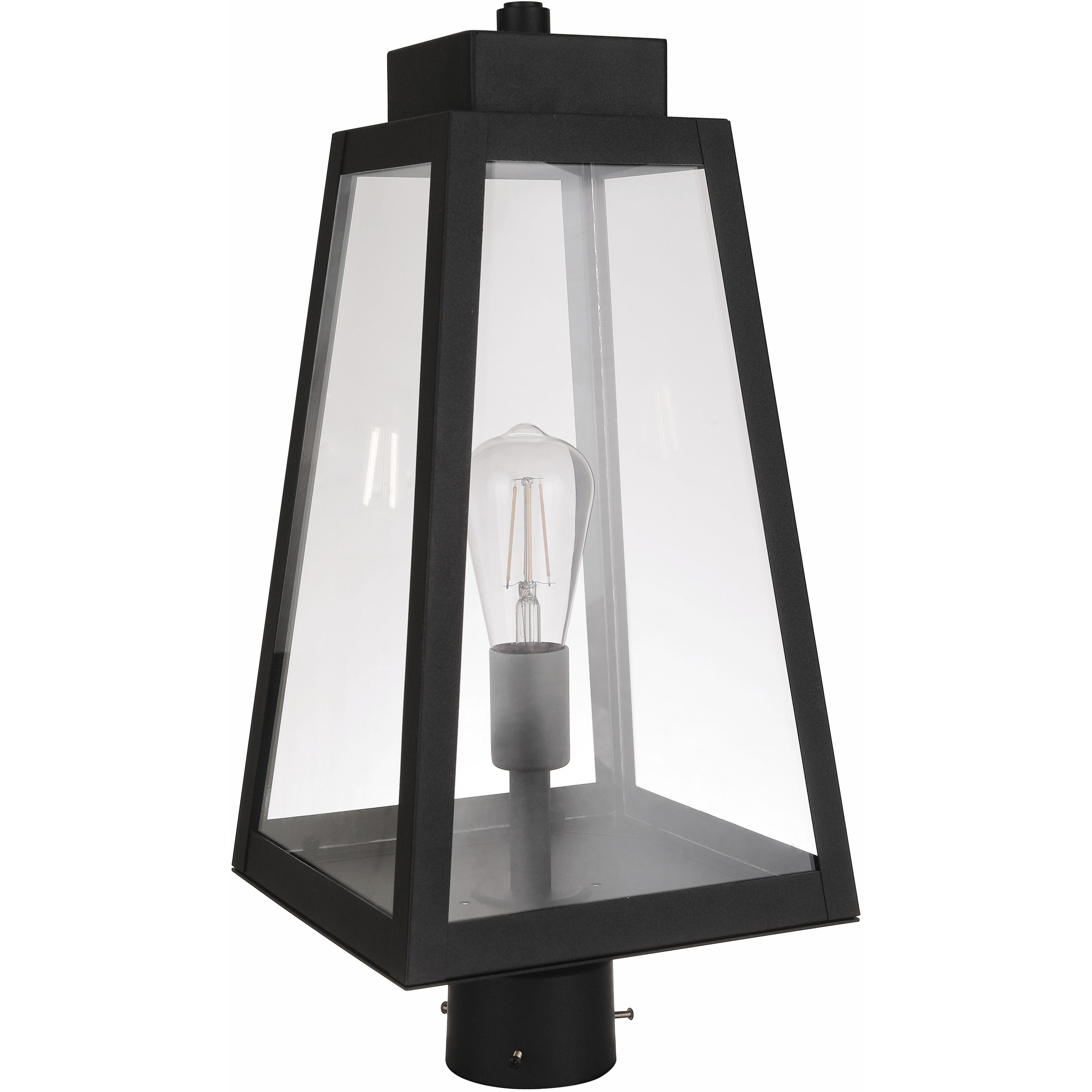 Sorano 1 Light 20.63 inch Textured Black Outdoor Post Mount