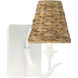 Kokomo 1 Light 5.75 inch Matte White Wall Sconce Wall Light