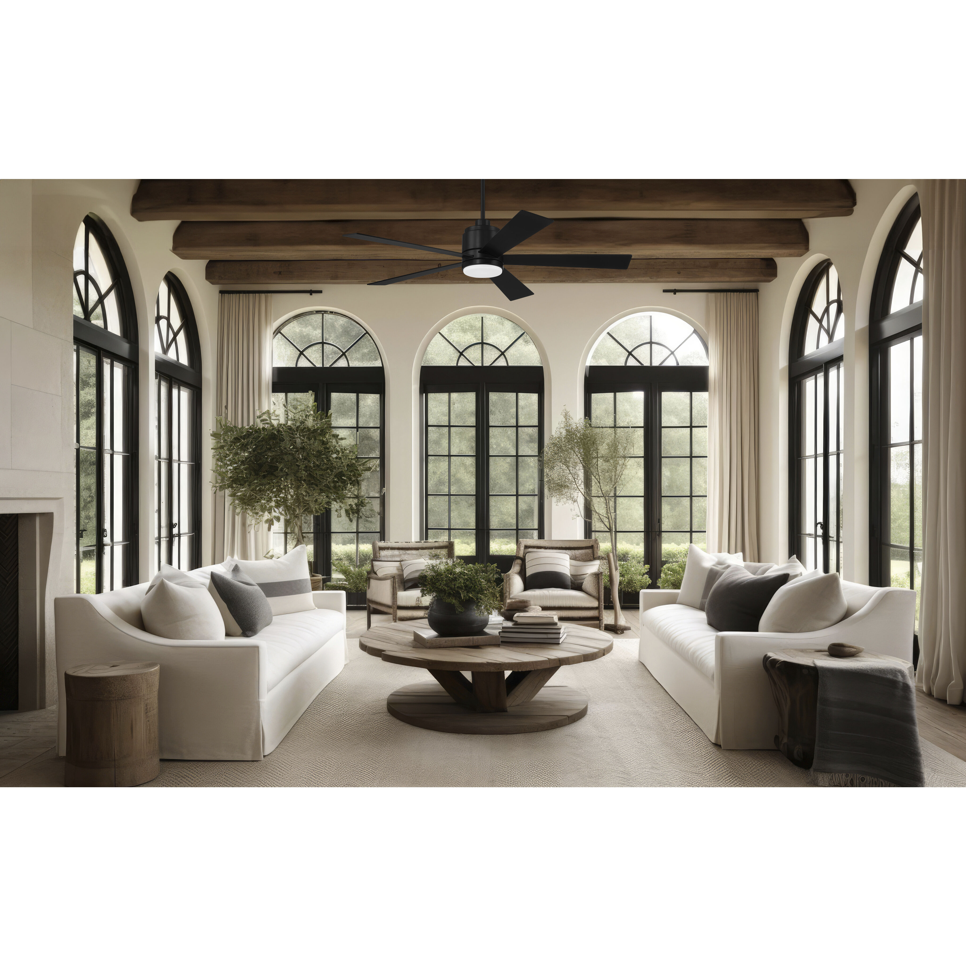 McCoy 52 inch Flat Black Fan