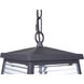 Armstrong 3 Light 8.25 inch Midnight Outdoor Pendant