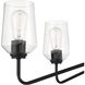 Shayna 9 Light 39 inch Flat Black Chandelier Ceiling Light