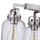 Foxwood 6 Light 32.63 inch Brushed Polished Nickel Island Light Ceiling Light