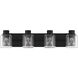 Rori 4 Light 28.25 inch Flat Black Vanity Light Wall Light