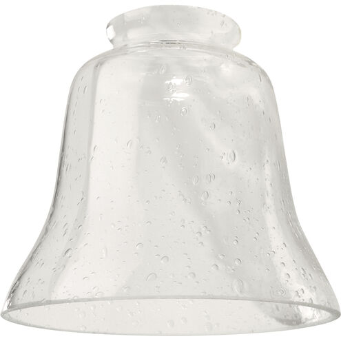 Signature Clear Seeded Fan Glass, Bell
