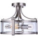Elliot 3 Light 13.00 inch Semi-Flush Mount