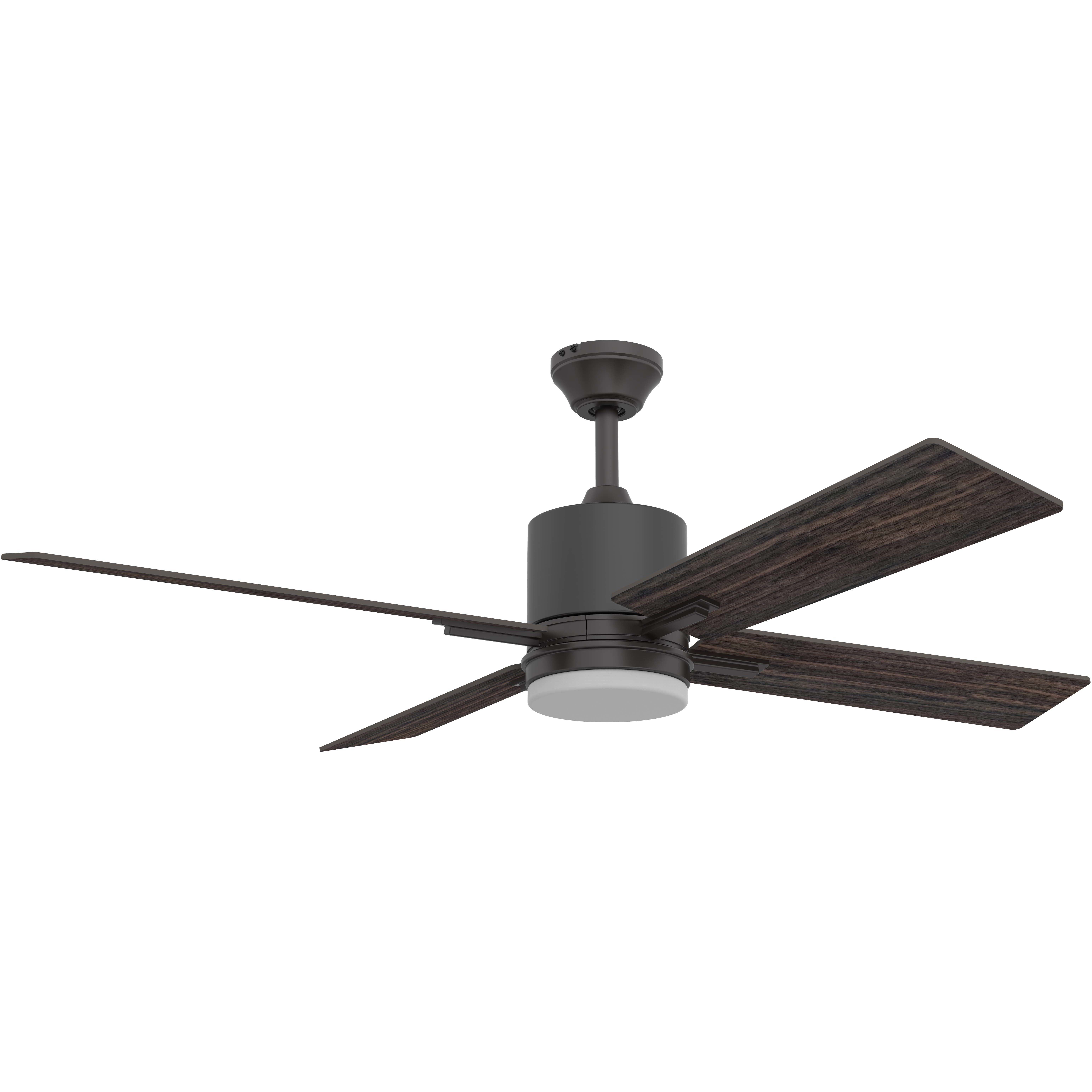 Teana 52 inch Espresso with Espresso/Walnut Blades Fan