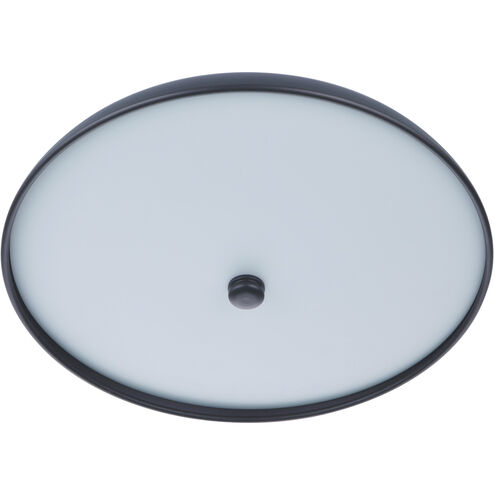 Soul LED 11 inch Flat Black Flushmount Ceiling Light