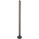 Cameron 62.8 inch 24 watt Flat Black/Walnut Floor Lamp Portable Light